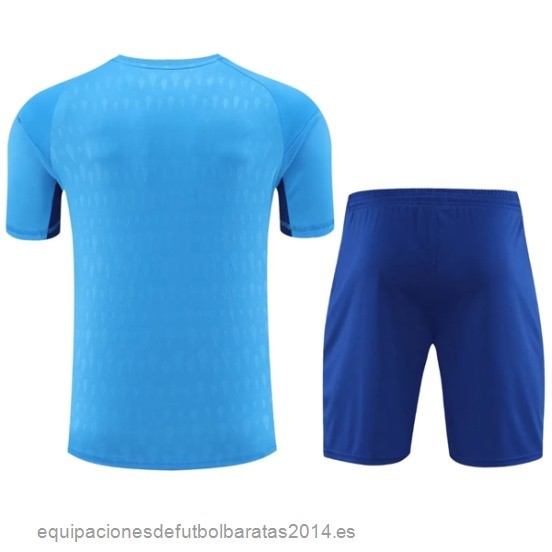 Nuevo Tailandia Portero Conjunto De Hombre Juventus 23/24 Azul Baratas